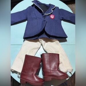 American girl horse riding outfit